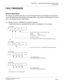 Page 13CHAPTER 1  MAINTENANCE SERVICE FEATURES
Fault Messages
NEAX2000 IVS2 Maintenance Manual    
ND-70926 (E), Issue 1.0   Page 5
FAULT MESSAGES
General Description
This feature stores fault information into the Fault Store Memory and displays the fault informa-
tion on the Maintenance Administration Terminal (MAT) or the Customer Administration Terminal
(CAT). The display format is shown below:
(1) Display Format on CAT/MAT by Command Operation
The fault information is separated into four parts and displayed...