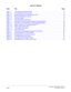 Page 8 NEAX2000 IVS2 Maintenance ManualPage iv  ND-70926 (E), Issue 1.0
LIST OF TABLES
Table TitlePage
Table 1-1 Fault Occurrence Kind Number  . . . . . . . . . . . . . . . . . . . . . . . . . . . . . . . . . . . . . . . . . .  12
Table 1-2 Fault Restoration Kind Number  . . . . . . . . . . . . . . . . . . . . . . . . . . . . . . . . . . . . . . . . . .  13
Table 1-3 Standard Data Set of External Alarm Kind   . . . . . . . . . . . . . . . . . . . . . . . . . . . . . . . . .  14
Table 1-4 Alarm Kind and Alarm...