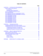 Page 6 NEAX2000 IVS2 OAI System ManualPage ii  ND-70922 (E), Issue 1.0
TABLE OF CONTENTS
Page
CHAPTER 3 SYSTEM DATA PROGRAMMING  . . . . . . . . . . . . . . . . . . . . . . . . . . . . . . . .   25
HOW TO READ THIS CHAPTER. . . . . . . . . . . . . . . . . . . . . . . . . . . . . . . . . . . . . . . . . . . . . . . . .  26
AP Initialization   . . . . . . . . . . . . . . . . . . . . . . . . . . . . . . . . . . . . . . . . . . . . . . . . . . . . . . . . . . .  26
Preparation before Programming   . . . . . . . ....