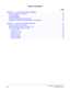 Page 5 NEAX2000 IVS2 Q-SIG System ManualPage ii  ND-70923 (E), Issue 1.0
TABLE OF CONTENTS
Page
CHAPTER 3 SYSTEM DATA PROGRAMMING  . . . . . . . . . . . . . . . . . . . . . . . . . . . . . . . .   31
HOW TO READ THIS CHAPTER. . . . . . . . . . . . . . . . . . . . . . . . . . . . . . . . . . . . . . . . . . . . . . . . .  32
DTI ASSIGNMENT . . . . . . . . . . . . . . . . . . . . . . . . . . . . . . . . . . . . . . . . . . . . . . . . . . . . . . . . . . . .  33
DCH ASSIGNMENT . . . . . . . . . . . . . . . . . ....