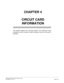 Page 111NEAX2000 IVS2WCSSystemManual(PCS)
ND-70920 (E), Issue 1.0Page 103
CHAPTER 4
CIRCUIT CARD
INFORMATION
This chapter explains the mounting location, the meaning of lamp
indications and the method of switch settings of each circuit card for
the WCS. 