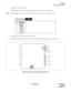 Page 82ND-70182 (E) CHAPTER 2
Page 67
Revision 4.0
PH-IO24
Input/Output Controller
2. Mounting Location/Condition
The IOC cards can be accommodated in the shaded slots (02, 03) as shown below.
Note:When using Business system and Hotel system, prepare the circuit card for each system.
3. Face Layout of Lamps, Switches and Connectors
The face layout of lamps, switches and connectors on this circuit card is shown in Figure 2-25.
Figure 2-25   Face Layout of PH-IO24 (IOC) Card
LPMMounting Module
00   01    02    03...