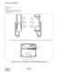 Page 270CHAPTER 3 NDA-24234
Pag e 24 0
Revision 3.0
INSTALLATION PROCEDURE
Figure 016-7  Mounting of Handset (Left Side of DESK CONSOLE) (Continued)
NAP-200-016
Sheet 11/41
Installation of the DESK CONSOLE and 
Cable Connection
7. Connect the Handset code to HAND H/S0 connector as shown below (H/S1 is not used for the Handset).
Bottom View of DESK CONSOLE Top View
Bottom View
H/S1HAND
H/S0
Handset code 