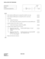 Page 340CHAPTER 5 NDA-24234
Pag e 31 0
Revision 3.0
INSTALLATION TEST PROCEDURE
NAP-200-024
Sheet 1/1
DT (Dial Tone) Connection Test
START
Check whether the OPE lamp (G) is turning ON on the RST circuit cards.
Check whether the OPE lamp (G) is turning ON on the LC circuit cards.
Lift handset.
Confirm DT (Dial Tone).
Check whether the Busy lamp (R) is turning ON for the connected ORT and LC.
Continue listening to DT for about 12 seconds.
Confirm that DT changes to Reorder Tone (ROT).
Continue listening to ROT for...