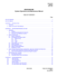 Page 12NDA-24238 TABLE OF CONTENTSPage i
Revision 3.0
NDA-24238 ISSUE 3
MAY, 2000
NEAX2400 IMX
System Operations and Maintenance Manual
TABLE OF CONTENTS
Page
LI ST O F F IG UR ES  . . .  . . .  . . . . . . . . . .  . . .  . . . . . . . . . .  . . .  . . . . . . . . . . . . .  . . .  . . . . . . . .  . .  . . .  . . .  . . . . . . .  x
LI ST O F T A BLES  .  . . .  . . .  . . . . . . . . . .  . . .  . . . . . . . . . .  . . .  . . . . . . . . . . . . .  . . .  . . . . . . .  .  .  . .  .  . .  .  .  . . . . . ....