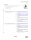 Page 382NDA-24238 CHAPTER 5
Page 355
Revision 3.0
FAULT REPAIR PROCEDURES
Faulty Situation:
 Fault related to speech such as noise, one-way speech, no-speed, etc. occurs.
 Even if dialing started, Dial Tone (DT) does not stop.
[1-C] Both TSW Write Failure
[1-D] TSW Write Failure
Check to see if fault occurs by extracting
TSW circuit cards one by one.Replace the TSW circuit card referring to Sec-
tion 2.3.2, TSW Card Replacement Procedure
in Chapter 4.
Set the TSW circuit card into ACT mode by
flipping the...