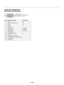 Page 64E – 64
D-Sub Pin Assignments
Mini D-Sub 15 Pin Connector
Pin No. RGB Signal (Analog) YCbCr Signal
1 Red Cr
2 Green or Sync on Green Y
3Blue Cb
4 Ground
5 Ground
6 Red Ground Cr Ground
7 Green Ground Y Ground
8 Blue Ground Cb Ground
9 No Connection
10 Sync Signal Ground
11 Ground
12 Bi-directional DATA (SDA)
13 Horizontal Sync or Composite Sync
14 Vertical Sync
15 Data ClockSignal Level
Video signal : 0.7Vp-p (Analog)
Sync signal : TTL level
51423
10
11 12 13 14 156 978 