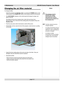 Page 68page 5.2
5. MaintenanceiS15-2K Cinema Projector: User Manual
Changing the air filter material
To change the filter:
Switch the projector into Standby mode, by pressing the POWER button on the
control panel or the POWER OFF button on the remote control for two seconds.
• The ON/STANDBY indicator on the control panel will change to orange, and
flash on and off.
The display will show the Cooldown timer, which will count down from
300 seconds to zero. At the end of the cooling period, the projector will go...