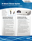 Page 1Portable Short 
Throw Projectors
M Short Throw Series
M332XS and M352WS digital projectors
Easy to use and at 
the right price, M 
Short Throw Series 
projectors using the 
latest DLP® technology 
from Texas Instruments 
provide all the 
essential features that 
you need to connect 
with your audience.
Essential Features for 
Educational Facilities
• Plug and Play intuitive setup and operation
•  Bright images easily viewed in any application
•  Versatile, color-coded connections to 
computer, video...