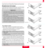 Page 34     
 
 
   
 






 




 






  
 

 






 




 






 




 






 




Etape 1A
Etape 1B
Etape 2
Etape 3
Etape 4
Etape 5
Enclenchement
MAINTENANCE
65
66
Cette section dŽcrit les procŽdures simples dÕentretien que vous aurez ˆ suivre pour
remplacer la lampe, nettoyer ou remplacer le filtre et remplacer les piles de la tŽlŽcommande.
Remplacement de la lampe
Lorsque la lampe a ŽtŽ utilisŽe pendant 2000 heures ou plus, le voyant ÒStatusÓ (Žtat) du

2000 heures pour conserver une performance...