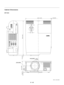 Page 55E Ð 52
Cabinet Dimensions
Unit = mm (inch)
MT1055
MENU
ENTERCANCEL
SELECT
POWER STATUS
ON
/STAND BY
SOURCE AUTO  ADJUST
AC IN
USB
S-VIDEO
VIDEO AUDIO RGB INPUT 2 AUDIO RGB INPUT 1
L
/MONO
R
PC-CARD
AUDIORGB MONITOR
OUTPUT
1.5(0.06)
281(11.06)
 73.5
(2.89)121 (4.76)
 4
(0.16)7.5 (0.3)
39.5
(1.56)
376 (14.9)
PC CONTROLMOUSE
OUTPUTREMOTE
CONTROL
INPUT
Lens center
Lens center 