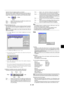 Page 39E – 39
Selecting “Execute” displays the file you selected.
When you select a JPEG or BMP file and press the Enter button on
the remote or the cabinet, or “Execute” on the above, you will get a
toolbar. This toolbar is used to return to the PC Card Files screen.
Drag
ReturnClose
2. Use the  and then  button to select “Logo”.
3. Press the Enter on the remote control or the cabinet. You will get the
confirmation dialog box.
4. Select “OK” and press the Enter button. This completes changing a
logo for the...