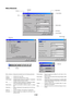 Page 42E-38
Menu windows or dialog boxes typically have the following elements:
Title bar .............. Indicates the menu title.
Highlight ............. Indicates the selected menu or item.
Solid triangle ...... Indicates further choices are available. A highlighted
triangle indicates the item is active.
Tab..................... Indicates a group of features in a dialog box. Select-
ing on any tab brings its page to the front.
Radio button ....... Use this round button to select an option in a dialog
box....