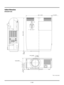 Page 38EÐ38
Cabinet Dimensions
MENU
ENTERCANCEL
SELECT
POWER STATUS
ON
/OFF
SOURCE AUTO  ADJUST
AC IN
PC CONTROLREMOTE
CONTROL
INPUT MOUSE
OUTPUT
USB
S-VIDEO
VIDEO AUDIO RGB INPUT 2 AUDIO RGB INPUT 1
L
/MONO
R
1.5 (0.06)
281 (11.06)
 73.5 (2.89) 121 (4.76)
4
(0.16)6.6
(0.26)364 (14.33)
Lens center
39.5
(1.56)
Lens center
Unit = mm (inch)
MT840/MT1040 