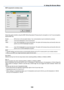 Page 110103
WEP (required for wireless only)
Select this option whether using the WEP (Wired Equivalent Privacy) key for encryption or not. To use encryption,
specify WEP key.
Disable .................. Will not turn on the encryption feature. Your communications may be monitored by someone.
64bit ...................... Uses 64-bit datalength for secure transmission.
128bit .................... Uses 128-bit datalength for secure transmission. This option will increase privacy and security when com-
pared to use...