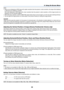 Page 4739
5. Using On-Screen Menu
NOTE:
•When you are displaying an RGB image with a higher resolution than the projectors native resolution, the image will be displayed
in [Normal] even if [Native] is selected.
Only when displaying an RGB image with a lower resolution than the projectors native resolution, will the image be able to be
displayed in its true resolution [Native].
•When [Normal] is selected, an HDTV (1080i/720p) signal will be shown in its true aspect, as is the case when selecting [Cinema].
•You...