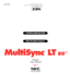 Page 1Part No.  78409061
Printed in Japan
Ultra-Portable Projector
Ultra-Portable Projector
Projector
UserÕs Manual
NEC Technologies, Inc.
1250 N. Arlington Heights Road,Suite 500
Itasca, Illinois 60143-1248
MultiSync
¨
 LT 80
ª
NEC Technologies 
