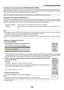 Page 111100
5. Using On-Screen Menu
Selecting Communication Speed [COMMUNICATION SPEED]
This	feature	 sets	the	baud	 rate	of	the	 PC	Control	 port	(D-Sub	 9P).	It	 supports	 data	rates	 from	4800	 to	38400	 bps.	The	
default	 is	38400	 bps.	Select	 the	appropriate	 baud	rate	for	your	 equipment	 to	be	 connected	 (depending	 on	the	 equip-
ment,	a	lower	baud	rate	may	be	recommended	for	long	cable	runs).
NOTE:	Your	selected	communication	speed	will	not	be	affected	even	when	[RESET]	is	done	from	the	menu.
Setting...