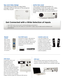 Page 3Get Connected with a Wide Selection of Inputs
• Dual HDMI inputs ensure quick switching between presentations
•  Four audio inputs (two mini stereo, R/L and HDMI™) make it easy to add sound to enhance your 
presentations
Active lens cover
This cover enables presenters to 
immediately mute the audio and video, 
then seconds later lower the lamp 
brightness to 25% for a short period of 
time.
USB Viewer
In instances when you’d 
prefer to leave your 
laptop behind for a 
presentation, M Series 
projectors...