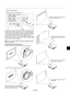 Page 28E – 25
3.Adjust a Projected Image
Select the Computer or Video Source
HELPPOINTERPC CARDAUTO ADJ.
VIDEO S-
VIDEO
RGB 1 RGB  2
P
J
ENTER
CANCELSELECT
ON
/STAND BY
SOURCE
AUTO  
ADJUST
Press the Source button on the remote control or the projector cabinet
to select “Video” (VCR, document camera, or laser disc player), S-
Video”, “RGB” (computer or DVD with component output) [ “DVI digital”
, “DVI analog” (computer with DVI output: LT156 only)] or “PC Card
Viewer” (slides on a CompactFlash card) to display...