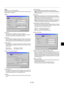 Page 40E – 37
Setup
Enables you to set operating options.
Press OK to save your changes for all the features of Page1, Page2,
Page3, Page 4 and Page5.
[Page1]
Orientation:
This reorients your image for your type of projection.
The options are: desktop front projection, ceiling rear projection,
desktop rear projection, and ceiling front projection.
Background:
Use this feature to display a blue/ black screen or logo when no
signal is available. The default background is blue. You can change
the logo screen using...