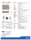 Page 211.2” (283mm)
2.8” 
(71.5mm)
8.2”
(207mm)
ATAPRO EXPRO
LT50ROLLER
Optical
LCD Panel 0.9” LCD p-SI TFT w/MLA         Resolution 1024 x 768 pixels native, up to UXGA with Advanced AccuBlend  
Lens Manual zoom and manual focus
F1.7 - 2.1, f=36.5-43.7mmThrow Ratio  1:1.91 - 2.41 @ 100” 
Light Output 1500/1200Standard/Eco-mode
(ANS Rated)Lamp  130W, 110W Eco-modeLamp Life 2500 hours Eco-mode, 1500 hours standardContrast Ratio 600:1Image size 25 to 300Projection Distance 3.8‘ to 48.2’ (1.17 m to...