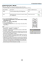 Page 3829
4. Convenient Features
 Changing Eco Mode
This feature enables you to select two brightness modes of the lamp:
OFF	and	ON	modes.	The	lamp	life	can	be	extended	by	turning	on	the	[ECO	MODE].
[ECO	MODE]DescriptionStatus of LAMP indicator
[OFF]This is the default setting (100% Brightness).Off
ST ATUS
LAMP
[ON]Select this mode to increase the lamp life (approx. 
90% Brightness.)
Steady Green light
ST
ATUS
LAMP
ONOFFAUTO ADJ.
COMPUTER
VIDEO S-VIDEO
VIEWER
ID SET CLEARAV-MUTE
FREEZE
ENTER
EXIT
ECO...