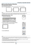 Page 3928
 Correcting Keystone Distortion
Correcting Keystone Distortion
If	the	screen	is	tilted	vertically,	keystone	distortion	becomes	large.	Proceed	with	the	following
steps	to	correct	keystone	distortion
 
NOTE: 
•	 The	Keystone	correction	can	cause	an	image	to	be	slightly	blurred	because	the	correction	is	made	electronically.
•	 The	Keystone	correction	range	can	be	made	narrower,	depending	on	a	signal	or	its	aspect	ratio	selection.
Adjusting with the remote control
1. Press the KEYSTONE button.
	 The...