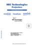 Page 3Product Registration Card
PLACE 
CORRECT 
POSTAGE 
HERE
ATTN: CUSTOMER SERVICE & SUPPORT
NEC TECHNOLOGIES, INC.
VISUAL SYSTEMS DIVISION
1250 N. ARLINGTON HEIGHTS RD.
ITASCA, IL    60143-1248
NEC Technologies
Projectors
USA and Canada Only 