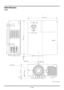 Page 48E–42
Cabinet Dimensions
Unit = mm (inch)
VT650
RGB
INPUT
OUTPUTAUDIO
IN
IN OUTOUT
PC-CONTROL S-VIDEO VIDEO
MENU
ENTERCANCEL
SELECT
POWER STATUS
ON
/STAND BY
SOURCE AUTO  ADJUST
48.9 (1.93")
14 (0.55")
102.5 (4.03")
283.6 (11.17") 12.88 (0.51")
243.1 (9.57")
33.25
(1.31")
Lens centerLens center 