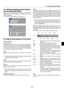 Page 436-6
6-4. Entering Alphanumeric Charac-
ters by Using the Menu
Alphabet or numeric characters are used for your IP address or
projector name. To enter IP Address or projector name, use the
software keyboard.
For using the software keyboard, see page 10-5.
6-5. Menu Descriptions & Functions
Source Select
Selecting a Source
Enables you to select a video source such as a VCR, DVD player,
laser disc player, computer or document camera depending on
what is connected to your inputs. Press the SELECT  button...