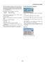 Page 506-13
NOTE: During 3D Reform adjustment, Aspect Ratio and Screen
may not be available. Should this happen, first reset the 3D Reform
data and then do each setting. Second repeat the 3D Reform adjust-
ment. Changing Aspect Ratio and/or Screen setting can limit 3D Re-
form in its adjustable range.
The adjustable ranges for 3D Reform are as follows:
Horizontal ....... Max ±5° approx.
Vertical ............ Max – 5° to 0° approx.
*The following are conditions at the above maximum angle
when all of the...