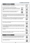 Page 2417
2. Installation and Connections
40-100
90˚
Screens Suited
•Screens with a soiled, scratched, or discolored area will not produce a clean image. Care
should be used in the handling of the screen.
Recommended
Not recommended
RecommendedNot recommended
Recommended
Not recommended
Not recommended
Not optimal
Not recommended
Not recommended•Use a panel or tension type screen that has a flat surface.
Do not use roll type screens and other screens that bend or form a wavy
surface easily. Doing so will result...