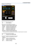 Page 7164
Structure of the HTTP Server
Power: This controls the power of the projector.
On ................... Power is switched on.
Off ................... Power is switched off.
Picture: Controls the video adjustment of the projector.
Brightness ... Increases the brightness adjustment value.
Brightness ... Decreases the brightness adjustment value.
Contrast ...... Increases the contrast adjustment value.
Contrast ...... Decreases the contrast adjustment value.
Color ........... Increases the color...