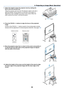 Page 4235
3. Projecting an Image (Basic Operation)
7. Adjust the height to keep the projector level by rotating the
feet on the front and the rear.
Tilting the projector will move the Tilt Indicator’s slider to the left or
right accordingly. Tilt the projector so that both of the sliders of
“Back/Front” and “Left/Right” are shown at the center. When the
slider reaches the center, it will become green.
Up
Down
MENUSOURCE FOCUSPC CARD
SELECTFOCUSHELP
ZOOMSLIDE VIEWERVOLUME
3D REFORM
PIC-MUTE
FREEZE
R-CLICK
AUTO...