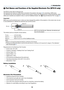 Page 2013
 Part Names and Functions of the Supplied Electronic Pen (WT615 only)
The WT615 comes with an electronic pen.
The electronic pen works as a USB mouse connected to the projector. See page 53 for connecting a USB mouse.
The electronic pen and the projector’s sensors can be used to convert your whiteboard into a virtual touchscreen which
allows you to operate your projector’s menu or use the ChalkBoard feature. See “ Using the Electronic Pen” on page 45.
Important
Before you use the electronic pen or...