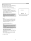 Page 7373
m  Addressing the Remote Control Unit
When changing the projector address, ensure that the projector
address respond to the remote control address, otherwise you cannot
operate the projector using the remote control.
To specify the remote control address, proceed as follows:
1) Press and hold the CTL button then press the ADDRESS button
to access the RC UNIT address mode.
¥ The current remote control address is displayed on the remote
control address screen. (When the current remote control
address is...