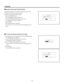 Page 7676 3.OPERATION
n Normal, Load, and Cancel Function
Adjustment settings can be returned to the factory preset level,
previously stored level, or can be canceled.
To return to the standard level (Normal):
1. Press the NORMAL button.
The confirmation message is displayed.
2. Use the CURSOR 
or button to select Yes.
A confirmation message is displayed.
3. Press ENTER.
The Normal function is performed.
If you select ÒNoÓ, you will exit this mode suspending current
status.
Test Pattern
YesNoWhite Balance...