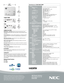 Page 20.55” DLP by Texas Instruments with BrilliantColor
V260: SVGA 800 x 600V260X/V300X: XGA 1024 x 768UXGA 1600 x 1200    V260/V260X: 2600 normalV300X: 3000 normal2000:1V260/V260X: 180W ACV300X: 225W ACV260/V260X: 3500 hours normal / 5000 hours ecoV300X: 3000 hours normal / 5000 hours eco 33 to 300 in. / 838 to 7620mm1.95 to 2.153.9 to 39.4 ft. / 1.2 to 12m14° wide / 12.7° tele
1 - 1.1ManualF=2.41 to 2.55, f=21.83 to 24mm+/- 40 degrees
Horizontal 15 - 100 kHz /  Vertical 50 - 120 HzNTSC, NTSC4.43, PAL-M, N,...