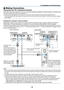 Page 2112
2. Installation and Connections
COMPUTER IN
PHONE
PHONE
AUDIO IN
 Making Connections
Connecting Your PC or Macintosh Computer
NOTE: When using with a notebook PC, be sure to connect the projector and notebook PC while the projector is in standby mode 
and before turning on the power to the notebook PC.
In most cases the output signal from the notebook PC is not turned on un\
less connected to the projector before being powered up.
* If the screen goes blank while using your remote control, it may be...