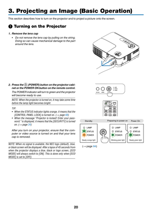 Page 3020
3. Projecting an Image \b\cBasic Operation)


