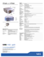 Page 2Optical
LCD Panel:  0.9 p-Si TFT
Native Resolution:  VT540: 1024x768 pixels
VT440: 800x600 pixelsResolutions Supported:  VGA (640x480) to UXGA (1600x1200)
Light Output:  VT440: 1100 ANSI lumens
VT540: 1000 ANSI lumensLamp:  160W NSH, 130W “eco-mode”Lamp Life:  3,000 hours “eco-mode,” 2,000 hours standardContrast Ratio:  400:1Brightness Uniformity:  >90%Lens: Manual zoom/focusImage Size:  25 to 300 inches diagonalProjection Distance:  3.9 to 39 feet (1.2m to 11.9m)Keystone Correction:  9º Fixed, +/–15º...
