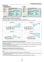 Page 5244
5. Using On-Screen Menu
[Installation]
  
Selecting Projector Orientation [Orientation]
This sets your image for your type of projection application. The options are:
desktop front projection, ceiling rear projection, desktop rear projecti\
on, and ceiling front projection.
Selecting Communication Speed [Communication Speed]
This feature sets the baud rate of the PC Control port (Mini DIN 8 Pin)\
. It supports data rates from 4800 to 19200 bps.
The default is 19200 bps.
Select the appropriate baud...