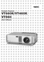 Page 1Portable Projector
VT660K/VT460K
VT560
User’s Manual   