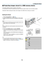 Page 2570
4. Using the Viewer
❸ Projecting images stored in a USB memory device
This	section	explains	the	basic	operation	of	the	Viewer.
The	explanation	provides	the	operational	procedure	when	the	 Viewer	toolbar	is	set	to	the	factory	default.
Preparation:	Before	starting	the	 Viewer,	store	images	to	the	USB	memory	using	your	computer.
Starting the Viewer
1.	 Turn	on	the	projector. 	(→	page	16)
2.	 Insert	the	USB	 memory	 into	the	USB	 port	of	the	 projec-
tor.
NOTE:
•	 Do	 not	remove	 the	USB	 memory	 from	the...