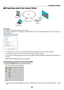 Page 3782
4. Using the Viewer
❹ Projecting data from shared folder
LAN
Shared folder Wireless LAN
Projector
Shared folder
Preparation
For	projector:
	Connect	the	projector	to	the	network.
For	computer: 	Place	 files	to	be	 projected	 in	a	shared	 folder	and	note	 the	folder’s	 path.	Memorize	 or	write	 down	 the	
path	for	later	use.
•	 For	sharing	a	folder,	refer	to	your	user	guide	or	help	file	accompanied	with	your	 Windows	computer.
•	 Use	a	keyboard	to	give	a	name	to	the	shared	folder	in	alphanumeric...