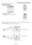 Page 9723
2. Projecting an Image (Basic Operation)
Adjusting with the remote control
1.	 Press	the	LENS	SHIFT	button.
 The Lens Shift screen will be displayed. 
2.	 Press	the	▼▲◀ or ▶	button.
 Use the ▼▲◀▶ buttons to move the projected image.
TIP:	
•	 The	 diagram	 below	shows	 the	lens	 shift	 adjustment	 range	for	the	 desktop	 front.	To	raise	 the	projection	 position	higher	than	this,	
use	the	tilt	feet.	(→ page 25)
•	 For	the	ceiling	mount/front	projection	lens	shift	adjustment	range,	see	page	207.
1V
1H...