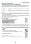 Page 73

. Us  ng On-Screen Menu
Sett ng ID to the Projector [CONTROL ID]
(Ava  lable only when the opt  onal remote control NP0  RC   s used)
You	 can 	 operate 	 multiple 	 projectors 	 separately 	 and 	 independently 	 with 	 a 	 single 	 remote 	 control 	 that 	 has 	 the 	 CON-
TROL
	
ID
	
function.
	
If
	
you
	
assign
	
the
	
same
	
ID
	
to
	
all
	
the
	
projectors,
	
you
	
can
	
conveniently
	
operate
	
all
	
the
	
projectors 	
together
	
using
	
the...