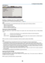 Page 74

. Us  ng On-Screen Menu
[OPTIONS(  )]
Enabl ng or D  sabl  ng Auto Focus [AUTO FOCUS]
This	 option 	 turns 	 on 	 or 	 off 	 the 	 AUTO 	 FOCUS 	 feature. 	 (→	 page 	22)
NOTE: 
When the “AUTO FOCUS” is on, the AUTO FOCUS function works instantly under the following conditions:
When you turn on the power.
When you change the zoom.
When you reposition the projector.
When you change the projection angle.
Select ng Fan Mode [FAN MODE]
This	 option 	 allows...