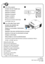 Page 6
Unplug the power cable.
Trennen Sie das Netzkabel ab.
Déconnectez le câble d’alimentation.
Scollegate il cavo di alimentazione.
Desenchufe el cable de alimentación.
Desligue o cabo da alimentação.
Dra ut nätkabeln.
Отсоедините силовой кабель.
전원케이블을 빼십시오 .
(→ page 31 of the User's Manual)
7N8P8441Printed in Japan
©NEC Display Solutions, Ltd. 2008Ver. 1 03/08
Turn off the projector.
Schalten Sie den Projektor aus.
Eteignez le projecteur.
Spegnete il proiettore.
Desactive el proyector.
Desligue o...